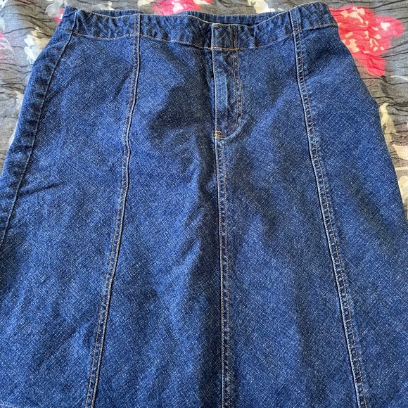 Vintage Jean skirt - Picture 1 of 4